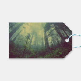 Skogsmark under presentetikett