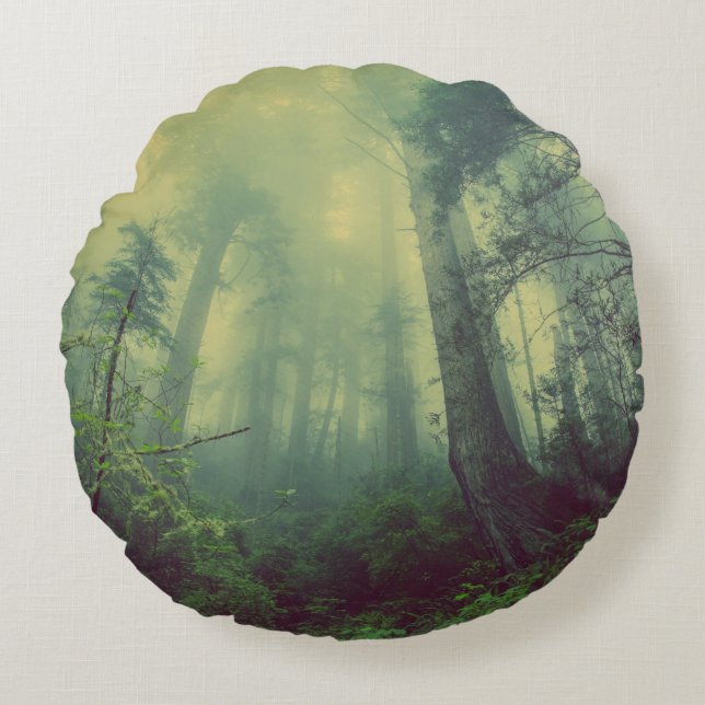 Skogsmark under rund kudde (Framsidan)