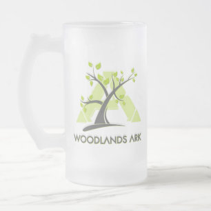SkogsmarkARK Frostat Glas Mugg w/LOGOTYP