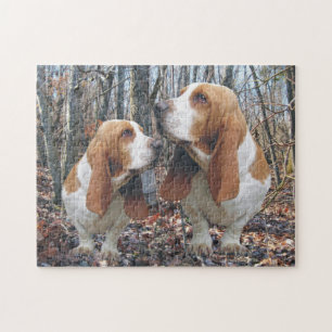 SkogsmarkBassethundar Pussel