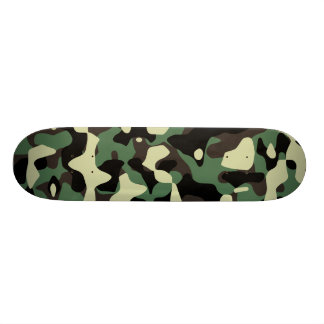 SkogsmarkCamo 2 däck Old School Skateboard Bräda 18 Cm