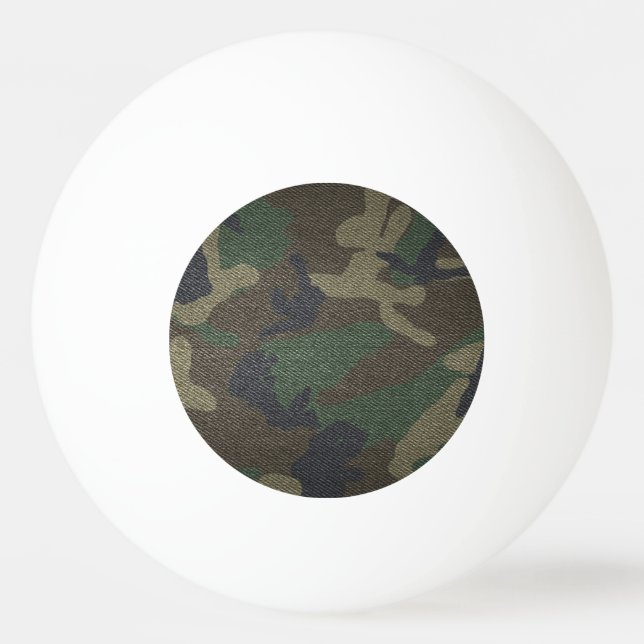 SkogsmarkCamo tyg Pingisboll (Baksidan)