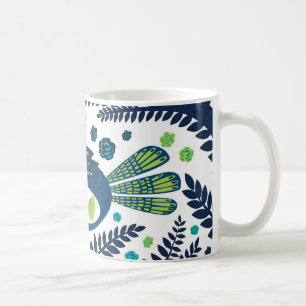 skogsmarkfågel kaffemugg