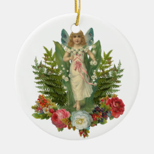 Skogsmarkfe Julgransprydnad Keramik