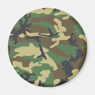 Skogsmarkkamouflagedesign Magnet