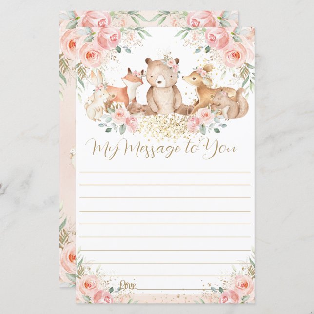 Skogsmarks Rosa Blommigt 1:a födelsedag Kapselmedd (Fram/baksida)