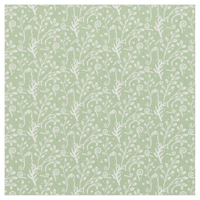 Skogsmarksagafernen virvlar runt flickabarnkammare tyg (Närbild)