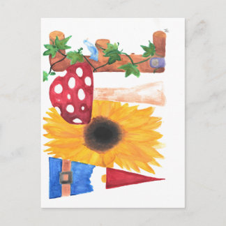 Skogsmarksröstning Vykort