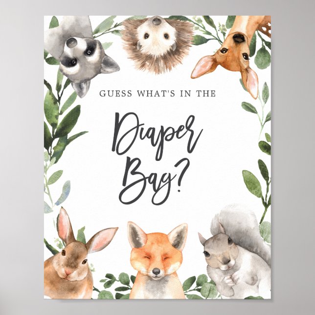 Skogspån i träsket Gissa vad som finns i tidningen Poster (Framsidan)