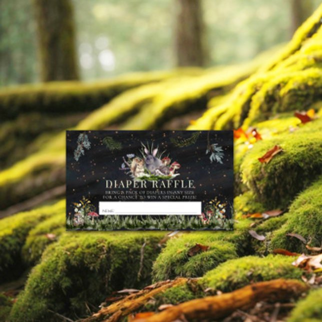 Skogspån Raffle Biljett Tilläggskort (Skapare uppladdad)