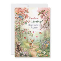 Skogspartys-inbjudan