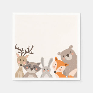 Skogsräv (Forest Bear Fox), Pappersservett Animals