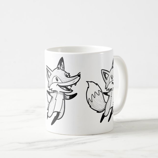 Skogsräv Mugg (Framsida höger)