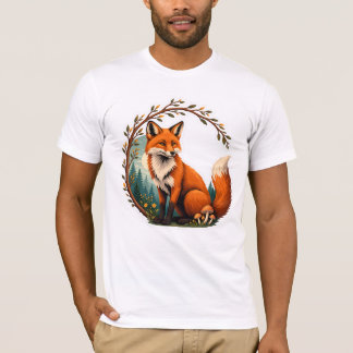 Skogsräv Skogsvaktare Design T Shirt