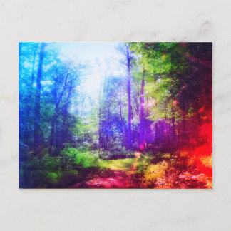 SKOGSREGNBÅGSVYKORT VYKORT