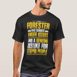 Skogsrelaterade frågor t shirt