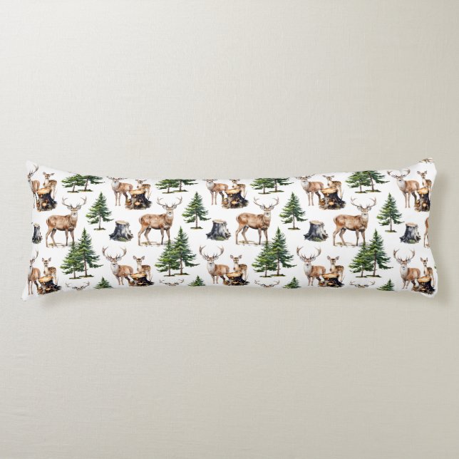 Skogsrenfamiljen Foraging Thru The Forest Kroppskudde (Framsidan)