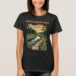 Skogsretro-resa på North Country Trail T Shirt
