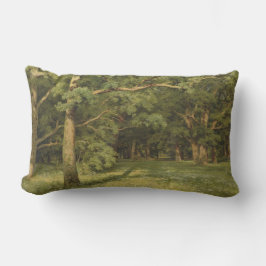 Skogsröjning (Woodland Ligcape Scene) Lumbarkudde