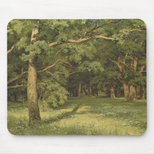 Skogsröjning (Woodland Ligcape Scene) Musmatta (Framsidan)