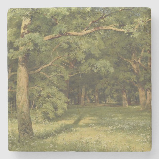 Skogsröjning (Woodland Ligcape Scene) Stenunderlägg (Framsidan)