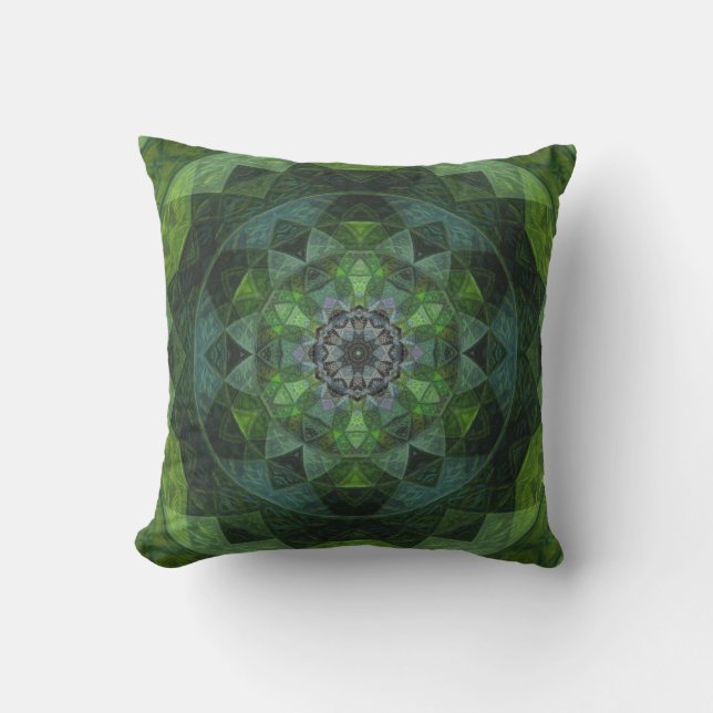 Skogsserie| Mandala 5 Kudde (Framsida)