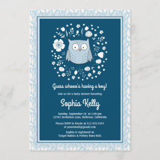 Skogsskidåkare i Uggla Inbjudningar