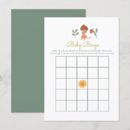 Skogsskjort Barnkalasspel Baby Bingo Tilläggskort