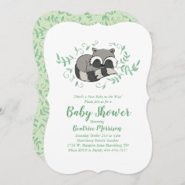 Skogsskog för småbarn inbjudningar