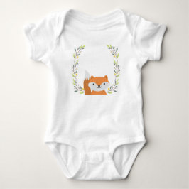 Skogsskog Fox Baby Onsie T-shirt