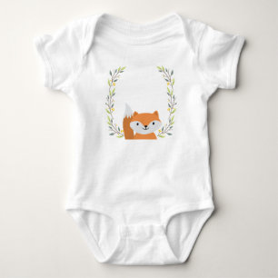 Skogsskog Fox Baby Onsie Tee