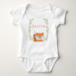 Skogsskog Fox Baby Onsie Tee Shirt