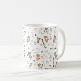 Skogsskog i Baby djur och i Grekland Kaffemugg