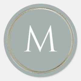 Skogsskog, Monogram, små runda etiketter