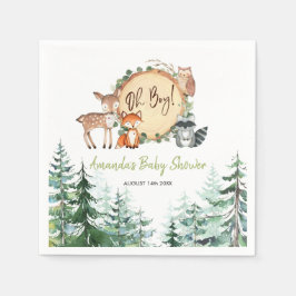 Skogsskogens babyskor Papper Pappersservett