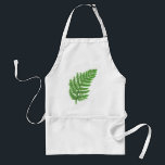 Skogsskogens grönt ferns Forest Ferns lövs Förkläde<br><div class="desc">En ren,  vibrerande grönt-färgsdesign.</div>