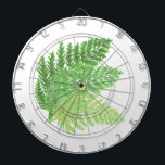 Skogsskogens grönt för skogsferner darttavla<br><div class="desc">En levande,  naturlig design med en tiro med flera skrovfronder.</div>