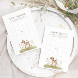 Skogsskötare för barn i skogen Hjort Baby Bingo Ga