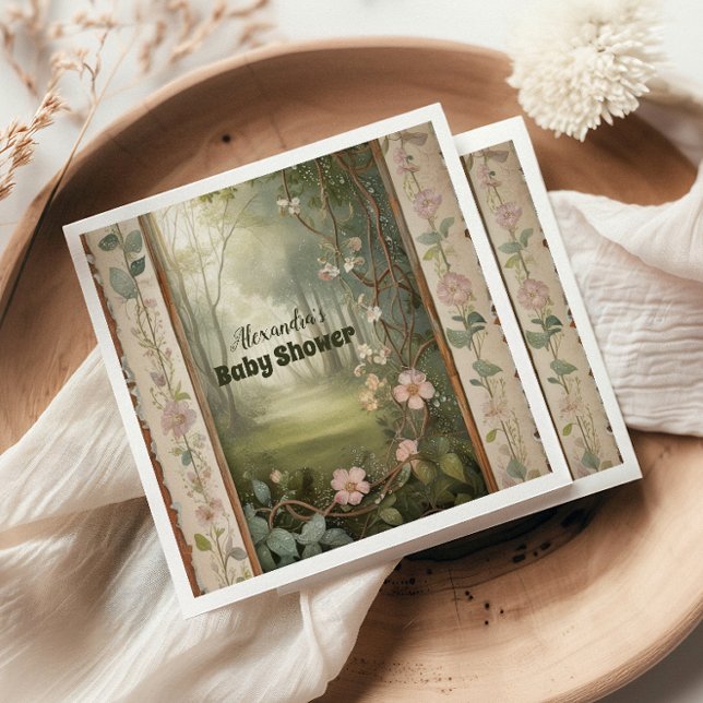 Skogsskötare för skogshuggare pappersservett (Skapare uppladdad)