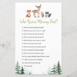 Skogsskötare som känner Mamma bäst