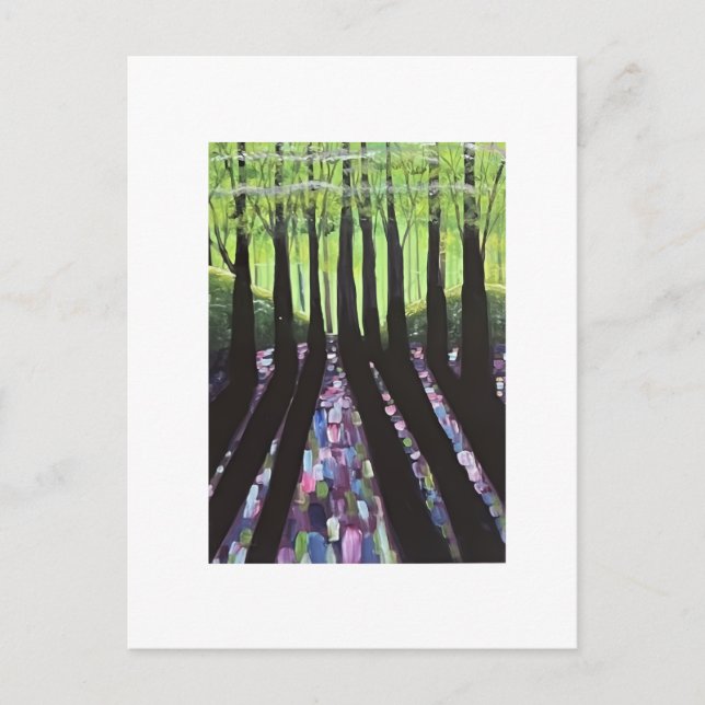 Skogsskuggor Vykort (Framsida)