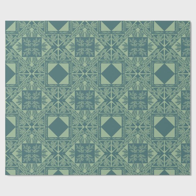 Skogssnöflingor Presentpapper (Platt)