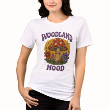 Skogsstämning Vintage Svamp T-Shirt | Cottageco