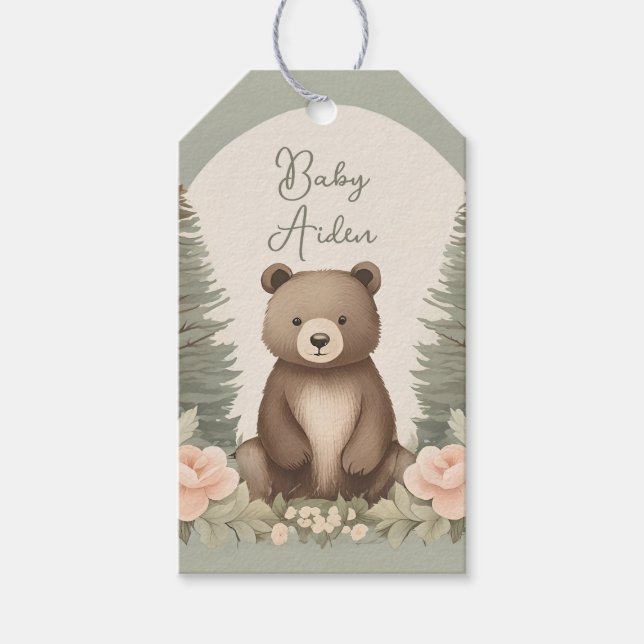 Skogsstrand Presentetikett (Framsidan)