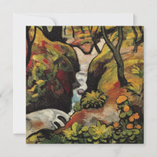 Skogsström av August Macke Vintage expressionism