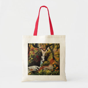 Skogsström av August Macke Vintage expressionism Tygkasse