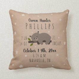 Skogsstron Bear Unge Birgand Stats Nursery Kudde