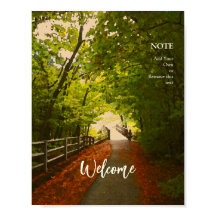 SKOGST VÄG Fall 07 - Poster