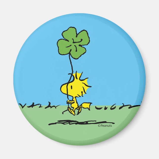 Skogstall med Shamrock Magnet (Framsidan)