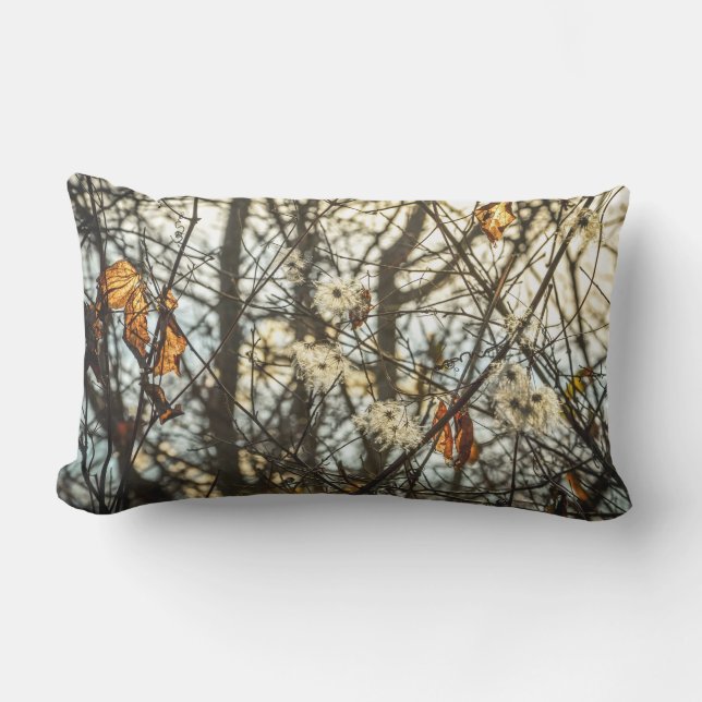 Skogstäpp Natur Lumbarkudde (Framsida)